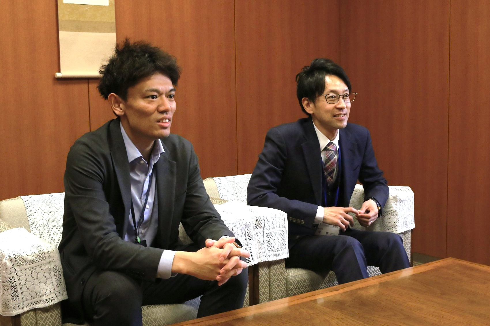 写真:菅原様と藤野様